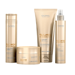 <strong> Cadiveu </strong><br>Blond Reconstructor Kit Home Care